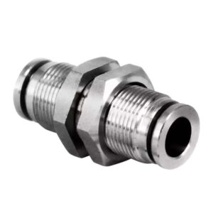 METAL FEMALE BULKHEAD STRAIGHT