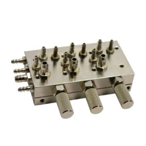 Automatic HP Tri-Block Dental Spare Parts Valve Handpiece Control Block 3 IN 1 VALVE